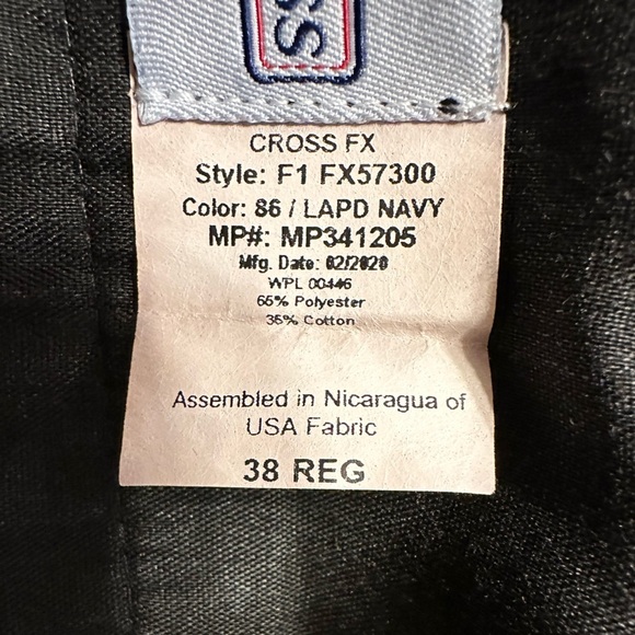 Men’s Flying Cross F1 Blue uniform pants. Size 38 Reg - Picture 5 of 8